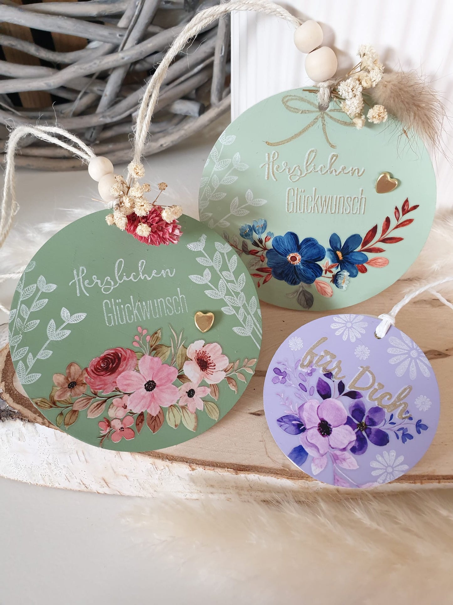 #14 BLUMENMEER RubOns - Rub-Ons - A4 Bogen