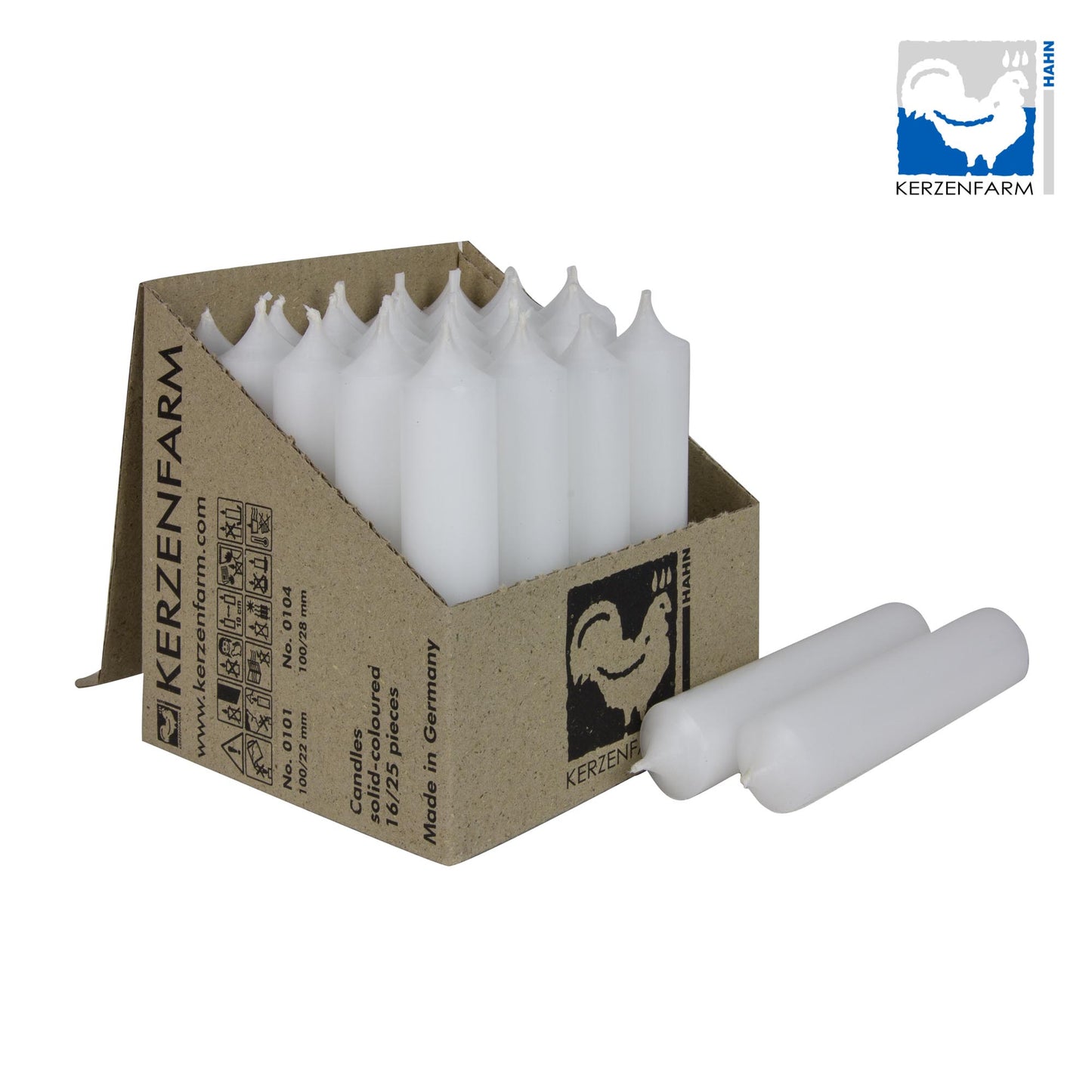 Kerzen 100x22 mm 5er Pack