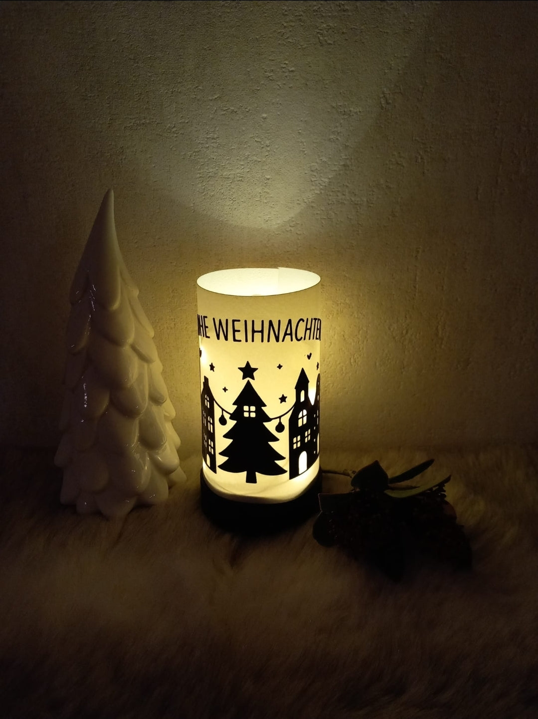 Cozy Lights Teelichtaufsatz Windlicht Nachtlicht 3D Druck Datei STL 3mf Geschenk Deko Lampe Mitbringsel
