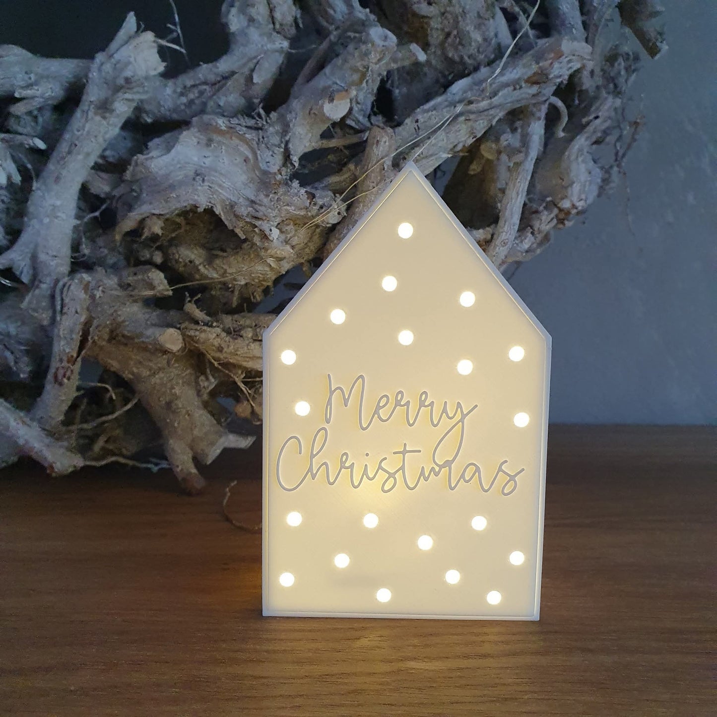 Lichterhäuser für LED Teelicht 3D Druck Datei STL 3mf Geschenk Deko Lampe Mitbringsel (Kopie)
