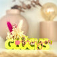 Glücksbringer mit Vase 3D Druck Datei STL 3mf Geschenk Deko Mitbringsel