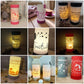 Cozy Lights Teelichtaufsatz Windlicht Nachtlicht 3D Druck Datei STL 3mf Geschenk Deko Lampe Mitbringsel