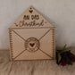 Brief an den Weihnachtsmann oder an das Christkind 3D Druck Datei UND Laserdatei STL 3mf svg Geschenk Weihnachten Wunschliste