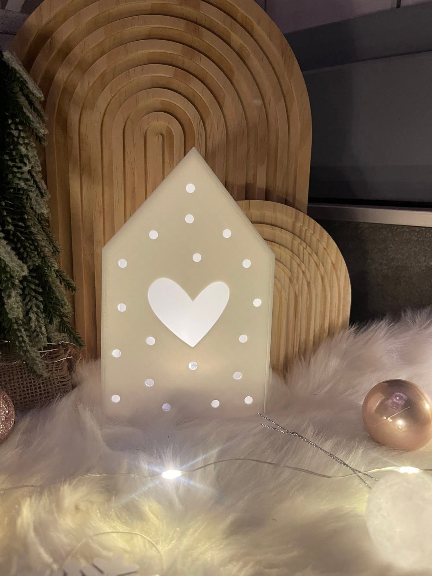 Lichterhäuser für LED Teelicht 3D Druck Datei STL 3mf Geschenk Deko Lampe Mitbringsel (Kopie)